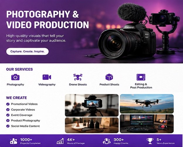 Photography and Video Production